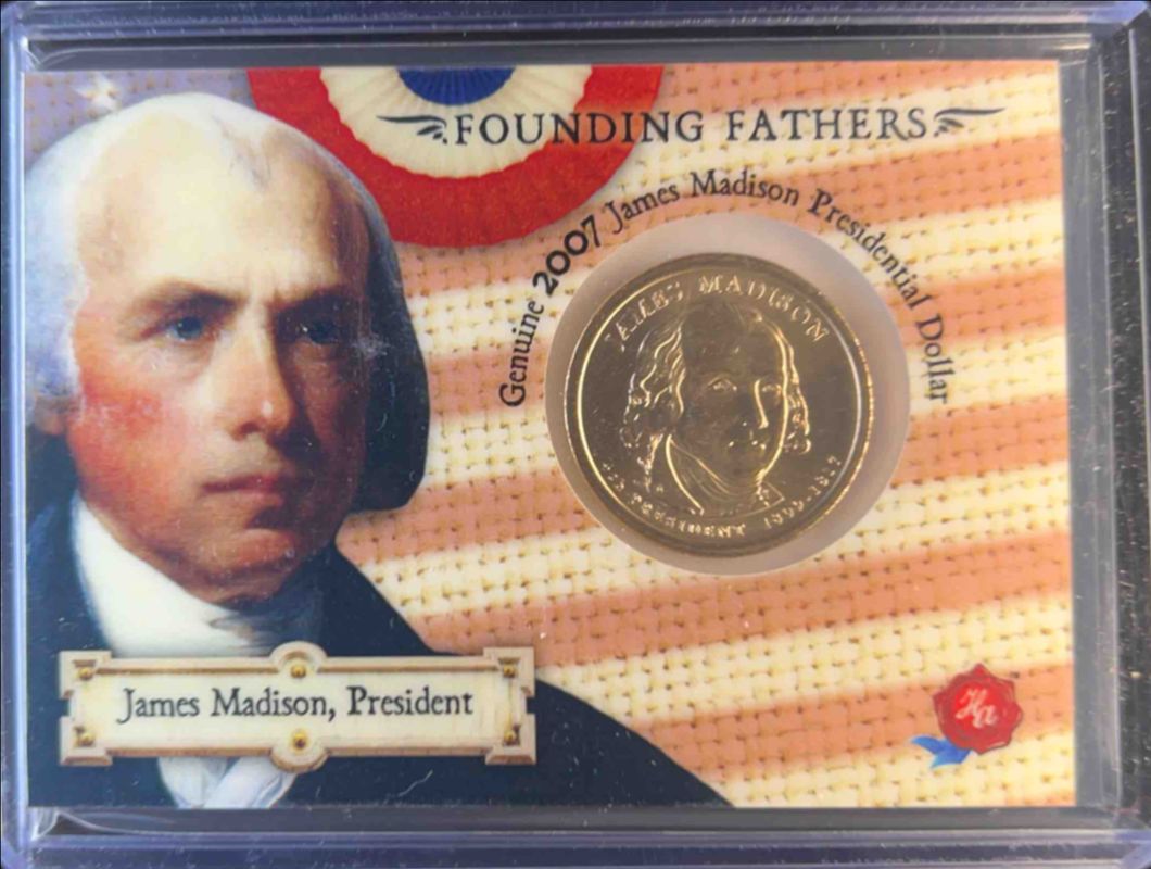 2025 Historic Autographs Founding Fathers #FFC76 Coin Relic Cards /240