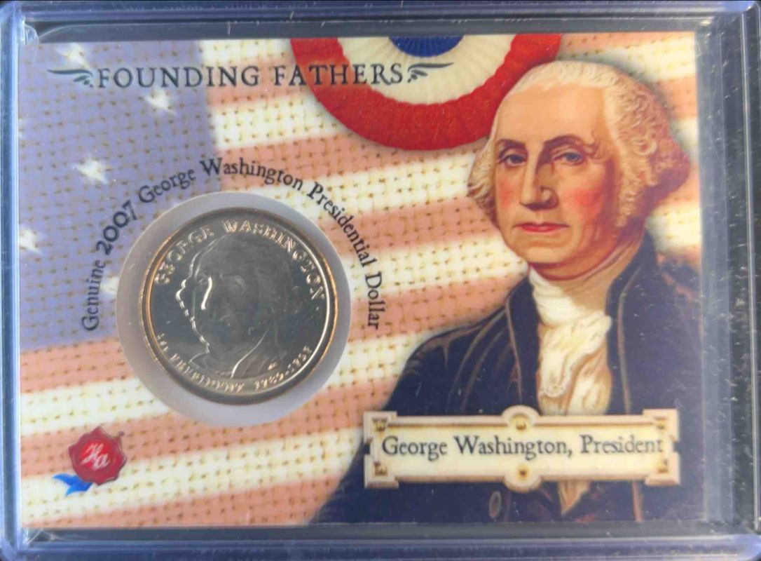 2025 Historic Autographs Founding Fathers #FFC75 Coin Relic Cards /240