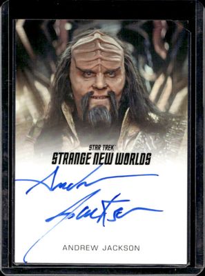 2025 Rittenhouse Star Trek: Strange New Worlds Season 2 Autographs