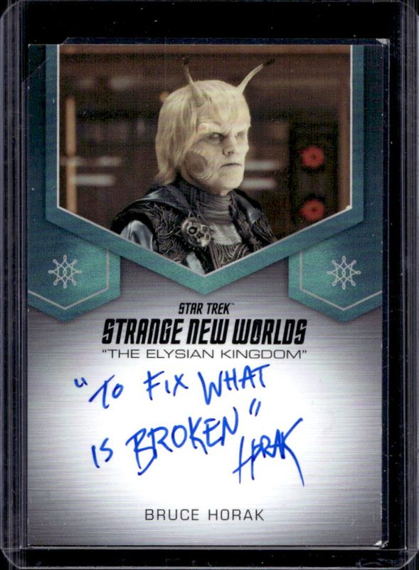 2025 Rittenhouse Star Trek: Strange New Worlds Season 2 Autographs Inscriptions /1