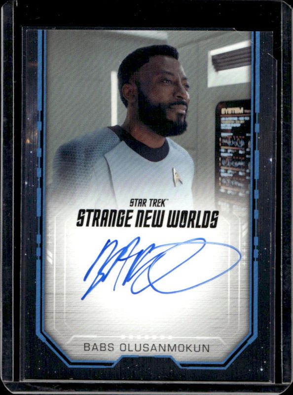 2025 Rittenhouse Star Trek: Strange New Worlds Season 2 Autographs Bordered