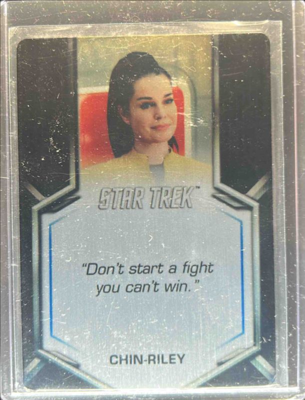 2025 Rittenhouse Star Trek: Strange New Worlds Season 2 #E55 Expressions of Heroism Metal