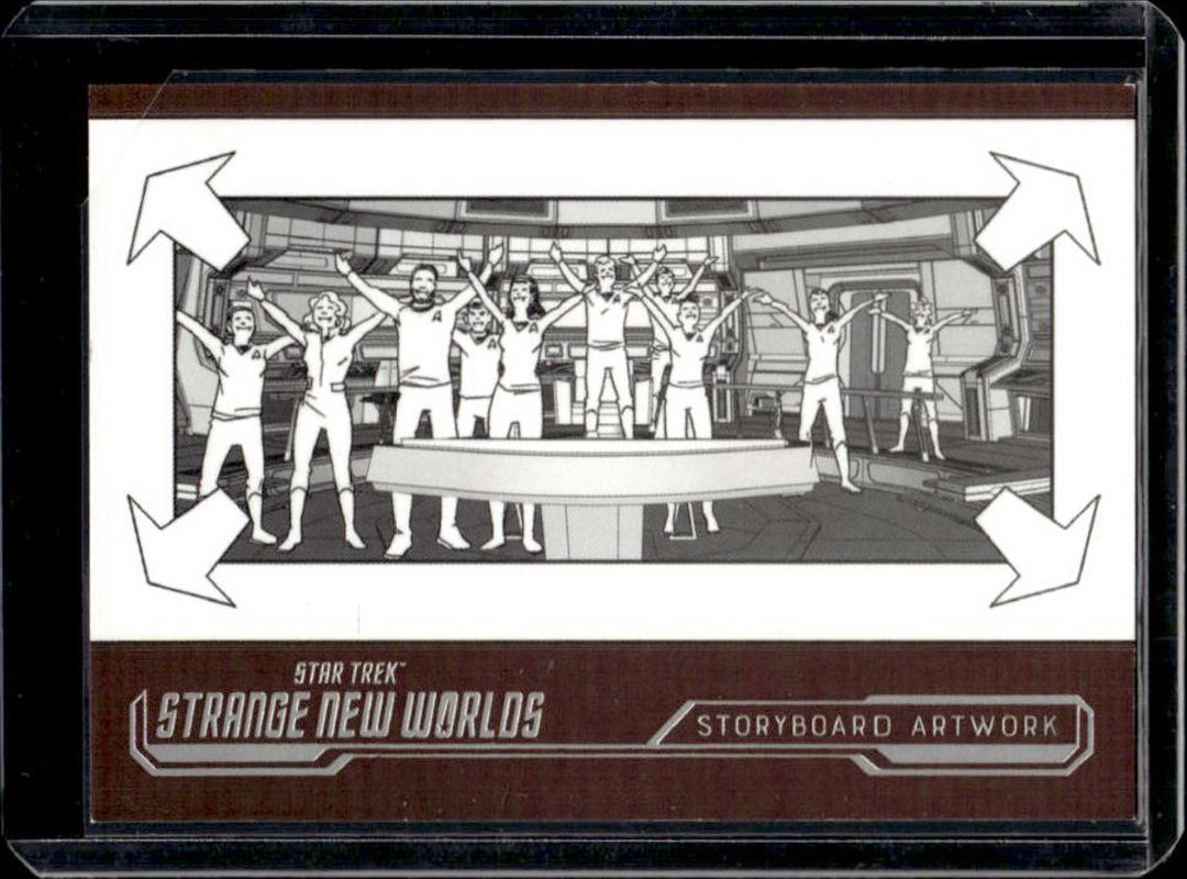 2025 Rittenhouse Star Trek: Strange New Worlds Season 2 #SB36 Storyboard Artwork