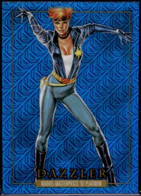 2024 Upper Deck Marvel Masterpieces '92 Platinum #20 Blue Traxx