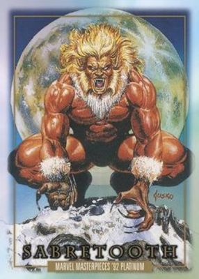 2024 Upper Deck Marvel Masterpieces '92 Platinum #78 Base