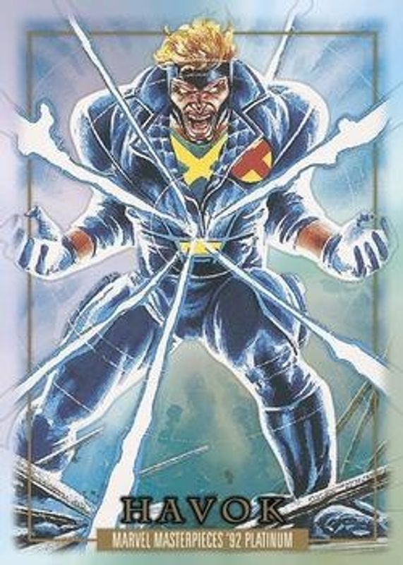 2024 Upper Deck Marvel Masterpieces '92 Platinum #35 Base