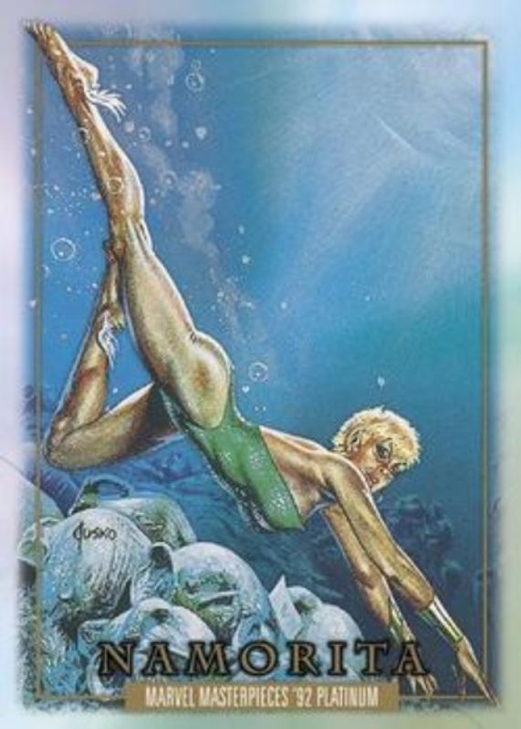 2024 Upper Deck Marvel Masterpieces '92 Platinum #56 Base
