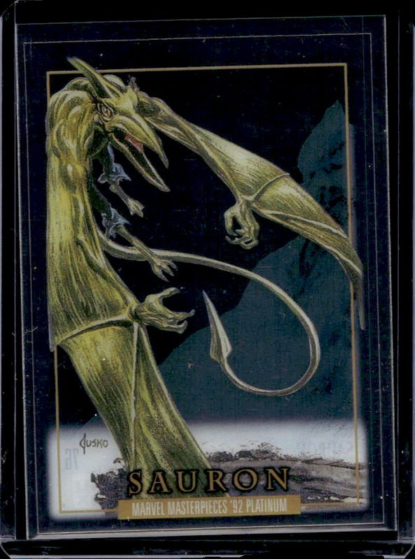 2024 Upper Deck Marvel Masterpieces '92 Platinum #76 Clear Cut