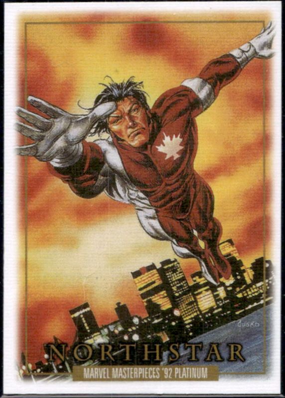 2024 Upper Deck Marvel Masterpieces '92 Platinum #69 Canvas