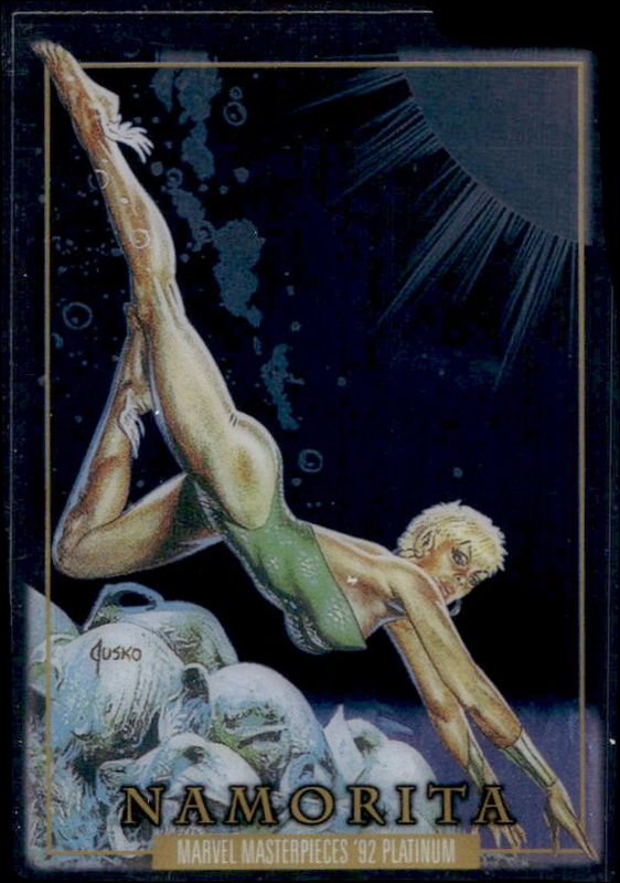 2024 Upper Deck Marvel Masterpieces '92 Platinum #56 Clear Cut