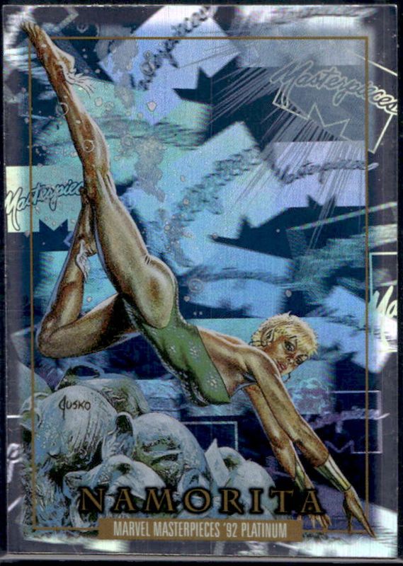 2024 Upper Deck Marvel Masterpieces '92 Platinum #56 Holofoil
