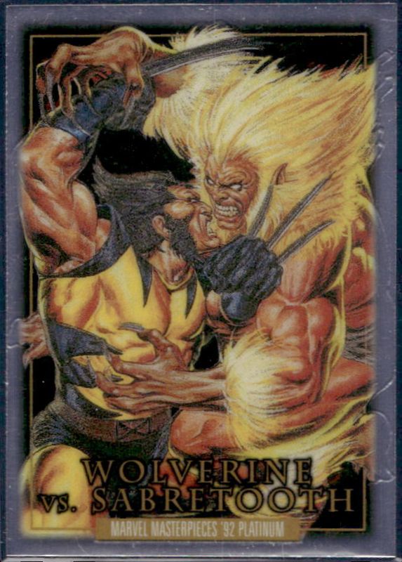 2024 Upper Deck Marvel Masterpieces '92 Platinum #BS-3 Battle Spectrum