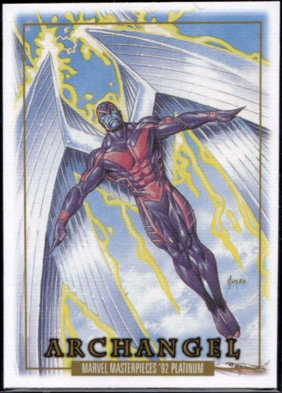 2024 Upper Deck Marvel Masterpieces '92 Platinum #8 Canvas