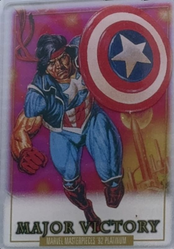 2024 Upper Deck Marvel Masterpieces '92 Platinum #48 Plexi