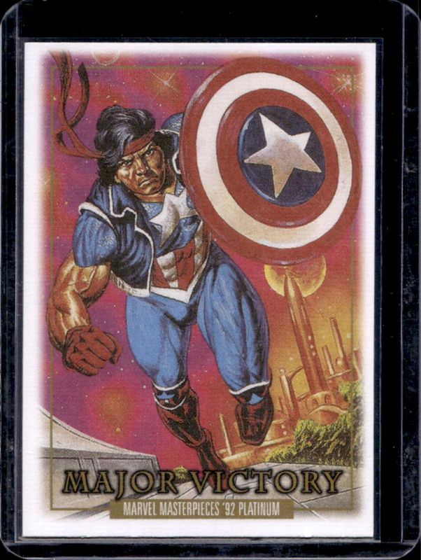 2024 Upper Deck Marvel Masterpieces '92 Platinum #48 Canvas