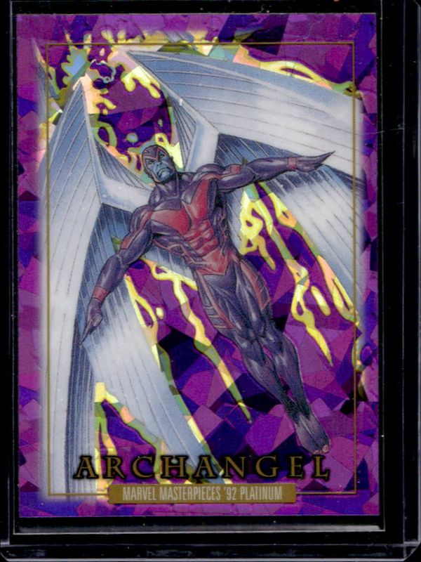 2024 Upper Deck Marvel Masterpieces '92 Platinum #8 Purple Crystals