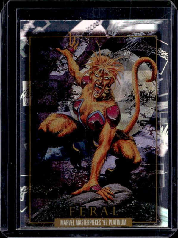 2024 Upper Deck Marvel Masterpieces '92 Platinum #55 Holofoil