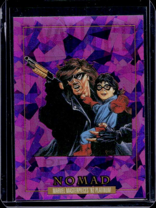 2024 Upper Deck Marvel Masterpieces '92 Platinum #70 Purple Crystals
