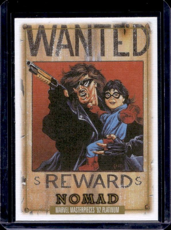 2024 Upper Deck Marvel Masterpieces '92 Platinum #70 Canvas