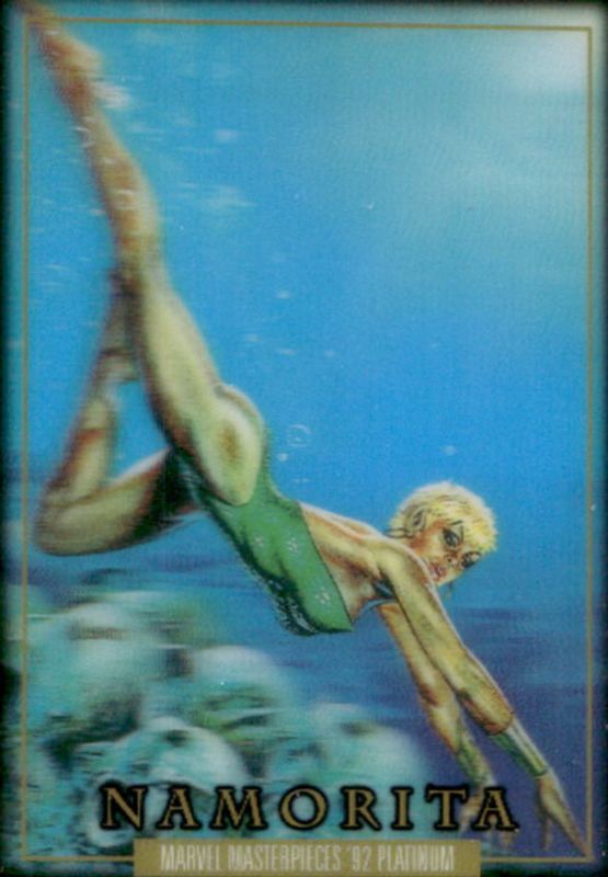 2024 Upper Deck Marvel Masterpieces '92 Platinum #56 Lenticular