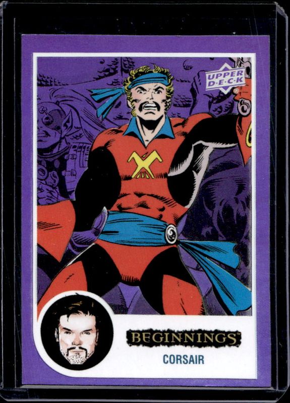 2024 Upper Deck Marvel Beginnings Volume 2 Series 2 #FFX108 Flipped FX Purple /10