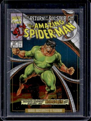 2024 Upper Deck Marvel Masterpieces '92 Platinum #25-V Variant Cover