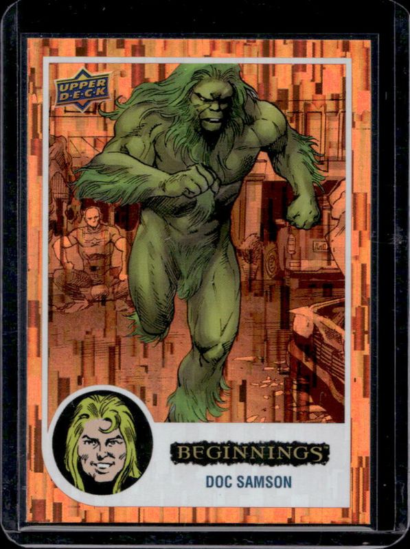 2024 Upper Deck Marvel Beginnings Volume 2 Series 2 #166 Orange Bridge /199