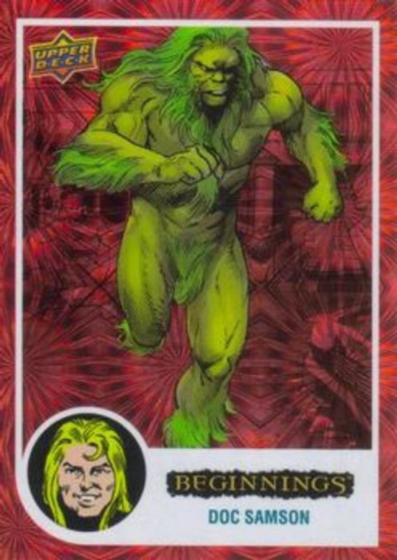 2024 Upper Deck Marvel Beginnings Volume 2 Series 2 #166 Red Supernova