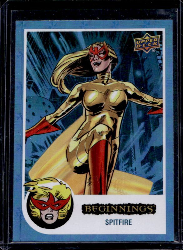 2024 Upper Deck Marvel Beginnings Volume 2 Series 2 #65 Blue Cosmic Cube /99