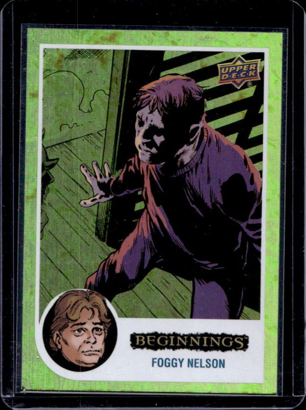 2024 Upper Deck Marvel Beginnings Volume 2 Series 2 #25 Green Rainbow Mirror World /61