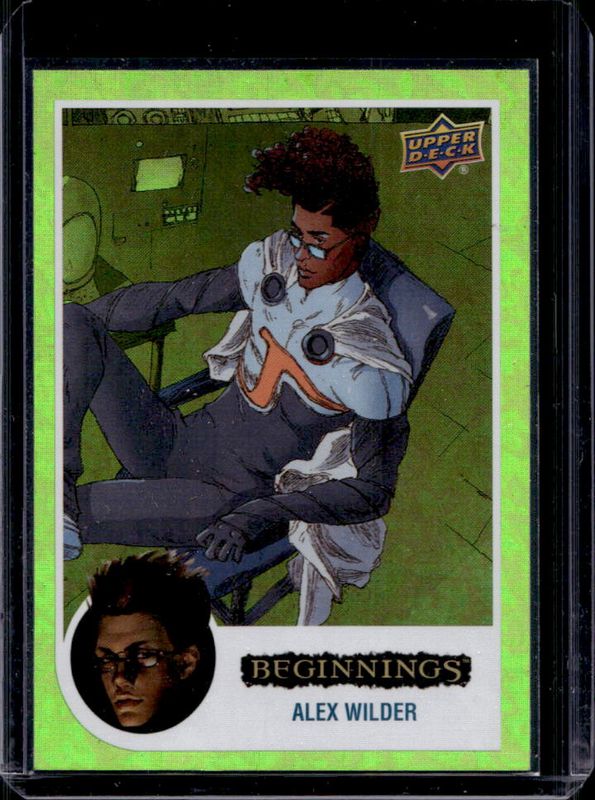 2024 Upper Deck Marvel Beginnings Volume 2 Series 2 #71 Green Rainbow Mirror World /61