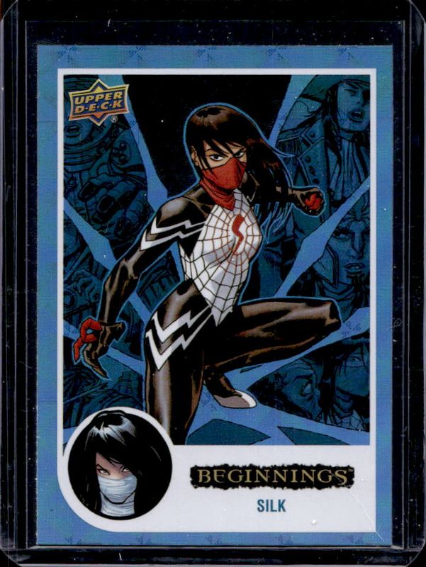 2024 Upper Deck Marvel Beginnings Volume 2 Series 2 #36 Blue Cosmic Cube /99