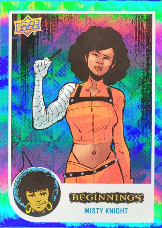 2024 Upper Deck Marvel Beginnings Volume 2 Series 2 #18 Blue Cosmic Cube /99