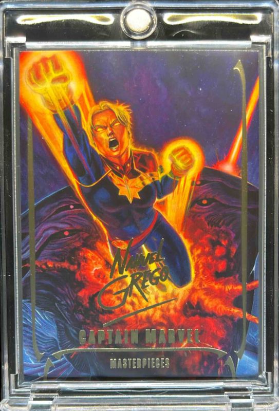2024 Upper Deck Marvel Masterpieces Nahuel Grego #87 Gold Foil
