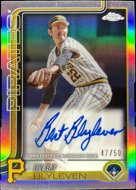 2025 Topps Chrome Update #CLA-BB Chrome Legends Autographs /50