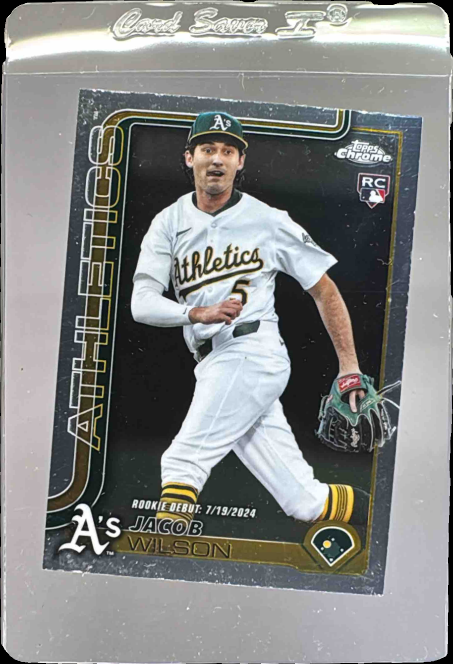 Jacob Wilson 2025 Topps Chrome Update #USC150 Base Price Guide - Sports ...