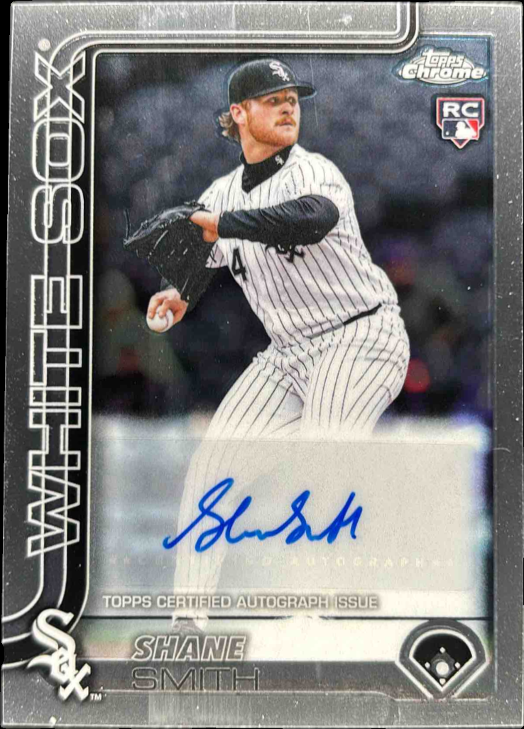Shane Smith 2025 Topps Chrome Update #AC-SS Autographs Price Guide 