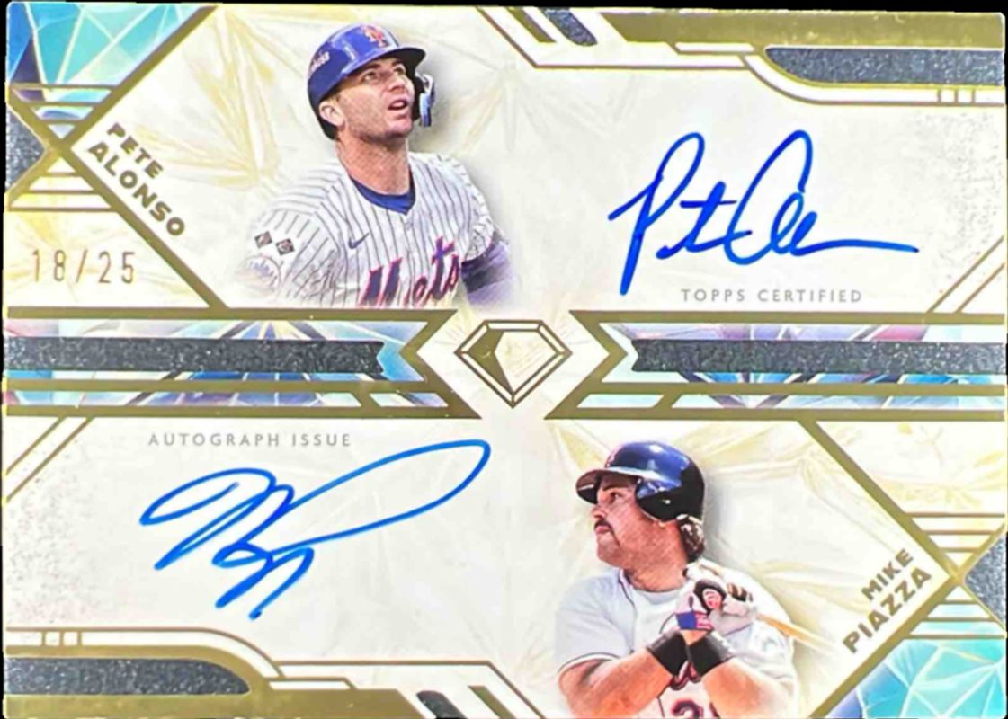 2025 Topps Diamond Icons #IDA-AP Iconic Dual Autographs /25
