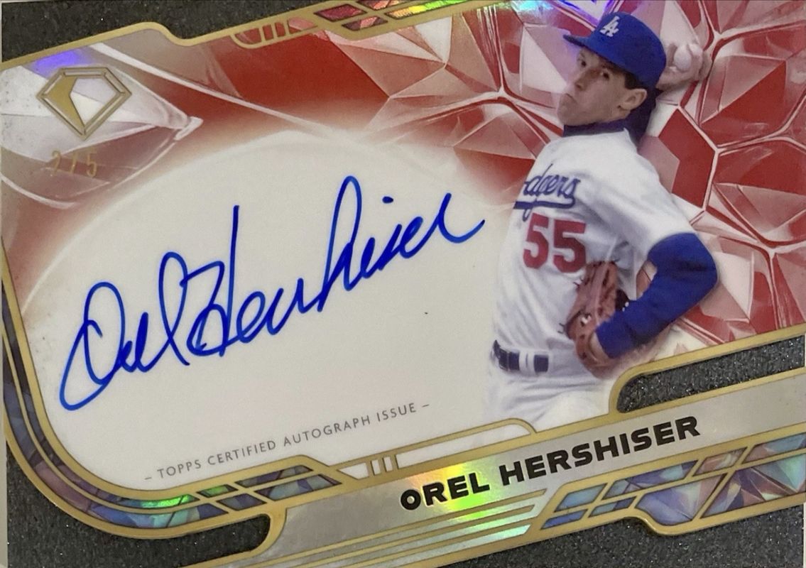 2025 Topps Diamond Icons #ACC-OH Icons Chrome Autographs - Red Refractor /5