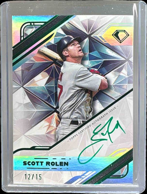 2025 Topps Diamond Icons #WPA-SR White PolychromatINK Autographs - Green Ink /15