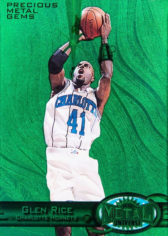 1997 Metal Universe #35 Precious Metal Gems Green /10