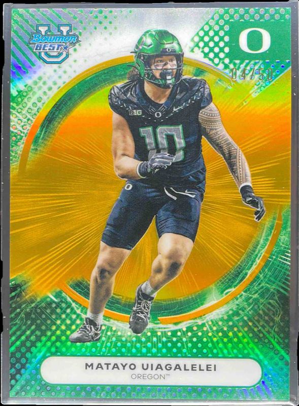 2025 Bowman's Best #74 Gold Refractor /50
