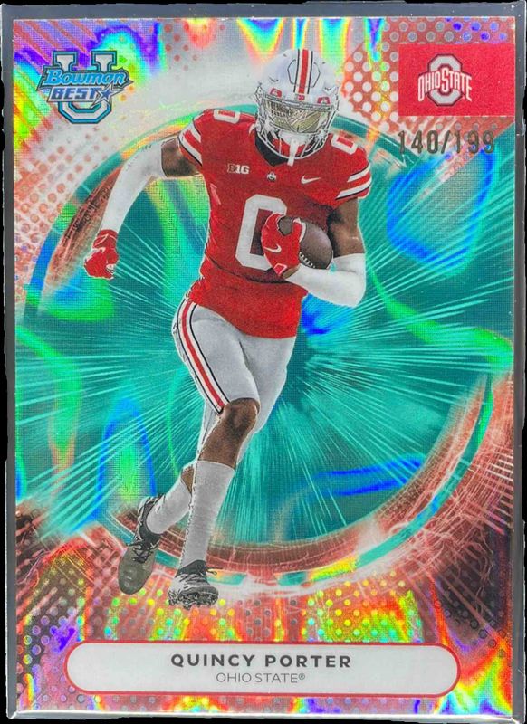 2025 Bowman's Best #65 Aqua Lava Refractor /199