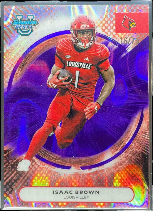 2025 Bowman's Best #91 Purple Lava Refractor /75