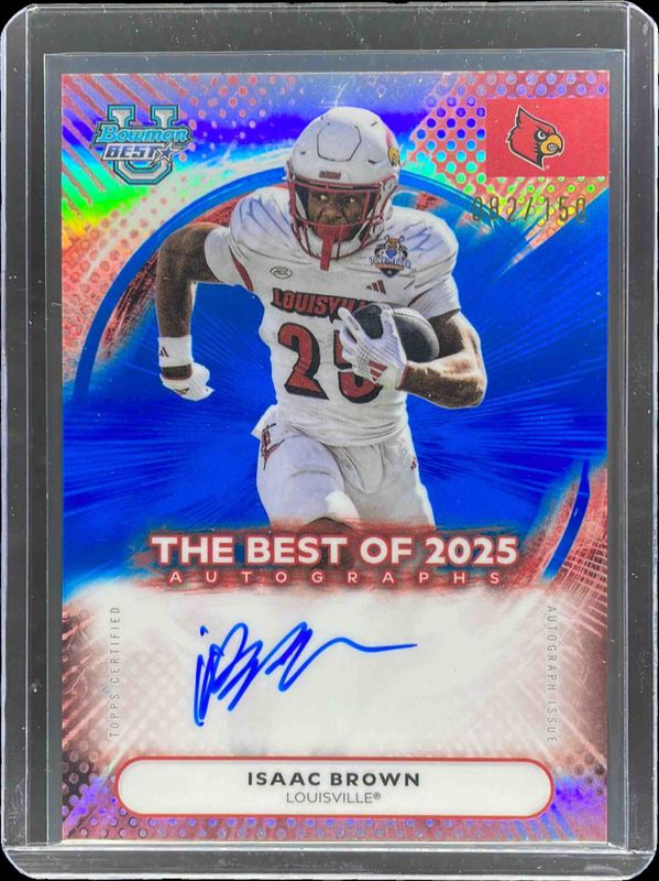 2025 Bowman's Best #BOA-IB The Best of 2025 Autographs - Blue Refractor /150