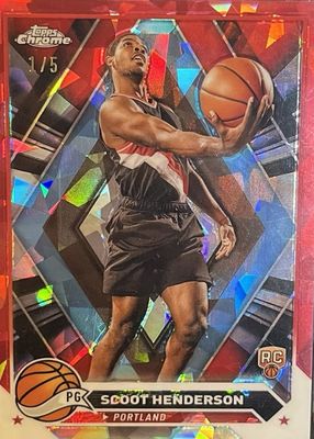 2023 Topps Chrome Sapphire Edition #60 Red /5