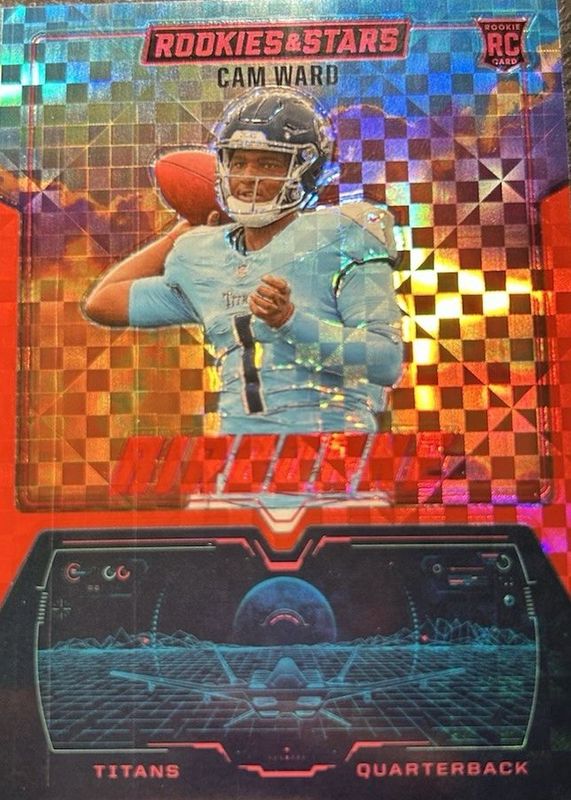 2025 Rookies & Stars #29 Airborne - Red Plaid