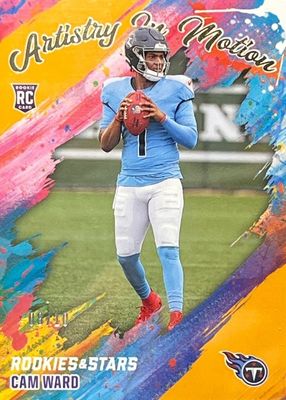 2025 Rookies & Stars #20 Artistry in Motion - Gold /10