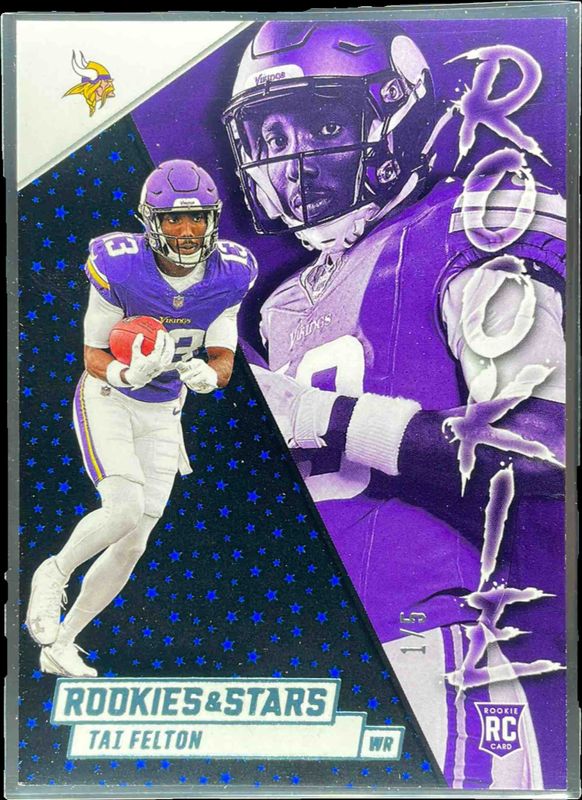 2025 Rookies & Stars #22 Rookie Exclusive - Black & Blue /5