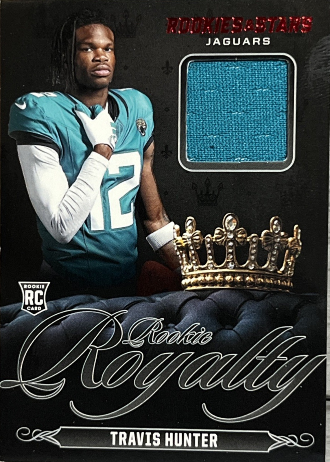 Travis Hunter 2025 Rookies & Stars #34 Rookie Royalty Price Guide ...